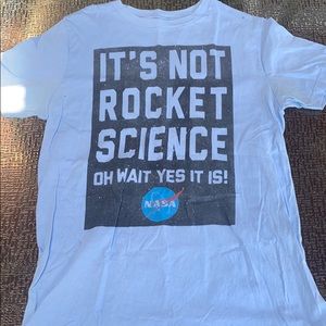 Funny Graphic Tee ( NASA )